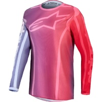 Alpinestars Jersey 2027 Ladies Fluid Kepler Purple Rouge Red 
