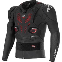 Alpinestars Under Armour Bionic Pro V3 Plasma Protection Jacket Black Red White 