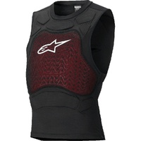 Alpinestars Under Armour Bionic Plasma LT Protection Vest Black White 