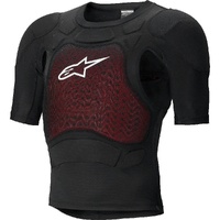 Alpinestars Under Armour Bionic Plasma LT Protection Jacket Short Sleeve Black White 