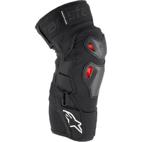 Alpinestars Knee Guards Bionic Pro Plasma Black Red White 