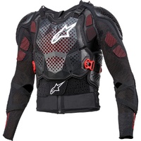 Alpinestars Under Armour Bionic Tech V3 Protection Jacket Black White Red 