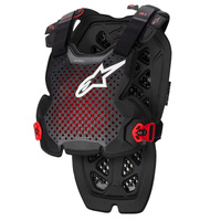 Alpinestars Chest Guard Anthracite Black Red 