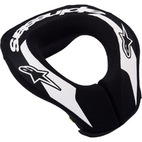 Alpinestars MX27 Youth Sequence Neck Roll Black White 