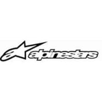 Alpinestars RK10 & RK7 Knee Cup Kit Pair Black White 