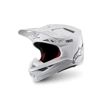 Alpinestars Helmet Supertech SM10 Solid ECE 22.06 White Glossy 