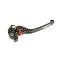 ASV F3 Brake Lever for Kawasaki ZRX-1100/1200 1999-2007 (Long Black)