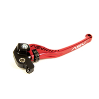 ASV F3 Brake Lever for Yamaha FZ07/MT-07 2014-2019 (Long Red)