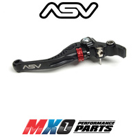 ASV C5 Clutch Lever for Ducati 749 S/R 2003-2006 (Shorty Black)