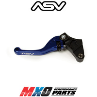 ASV F3 Clutch Lever for Honda CBR 600RR 2007-2019 (Shorty Blue)