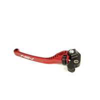 ASV F3 Clutch Lever for Kawasaki Z-800/E Version 2013-2016 (Long Red)