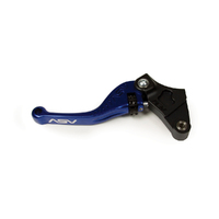 ASV F3 Clutch Lever for Kawasaki Z-750R 2011-2012 (Shorty Blue)