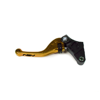 ASV F3 Clutch Lever for Kawasaki Z-750R 2011-2012 (Shorty Gold)