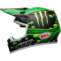 Bell MX-9 MIPS Se Showtime Matt Black/Green Helmet