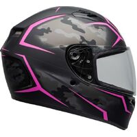 Bell Qualifier Stealth Camo Matt Black/Pink Helmet