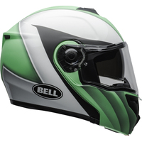 Bell SRT Modular Presence M/G Green/White/Black Helmet