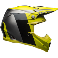 Bell MOTO-9 Flex Division M/G Black/Hi Viz/Grey Helmet