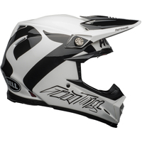 Bell MOTO-9 Flex Fasthouse Newhall White/Black Helmet