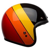 Bell Custom 500 Riff Black/Yellow/Orange/Red Helmet