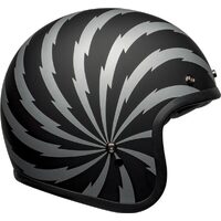 Bell Custom 500 Se Vertigo Matt Black/Silver Helmet