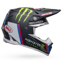 Bell MOTO-9S Flex Tomac REP 22 Matt Black/White Helmet