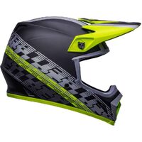 Bell MX-9 MIPS Offset Matt Black/Hi-Viz Yellow Helmet