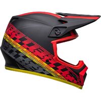 Bell MX-9 MIPS Offset Matt Black/Red Helmet