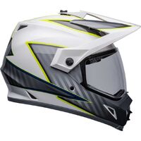 Bell MX-9 ADV MIPS Dalton White/Hi-Viz Yellow Helmet