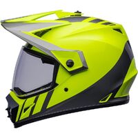 Bell MX-9 ADV MIPS Dash Hi-Viz Yellow/Grey Helmet