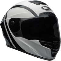 Bell Racestar DLX Tantrum 2 M/G Black/White Helmet