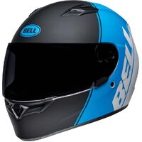 Bell Qualifier Ascent Matt Black/Cyan Helmet