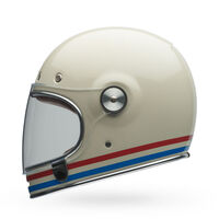 Bell Bullitt Stripes Heritage Pearl White/Ob/Blue Helmet
