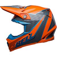 Bell MOTO-9S Flex Sprite Orange/Grey Helmet