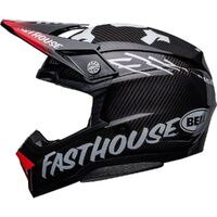 Bell MOTO-10 Sherical Fasthouse Privateer Black/Red Helmet