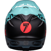 Bell MOTO-9S Flex Seven Vanguard Le Matt Aqua/Black Helmet