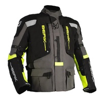 Berik Jacket Explorer Adv Textile Black/Grey/Hi-Vis