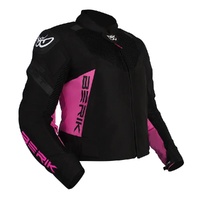 Berik Jacket 4 Seasons Ladies Textile Black/Pink