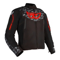 Berik Jacket Veloce Textile Black/Camo/Fluro Red
