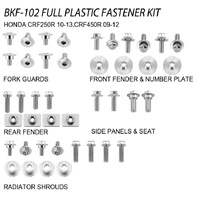 Accel Plastics Bolt Kit for Honda CRF450 R 2009-2012