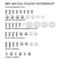 Accel Plastics Bolt Kit for Suzuki RMZ250 2007-2009