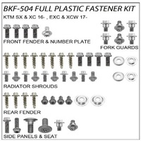 Accel Plastics Bolt Kit for KTM EXC125 2016-2024