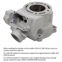 Namura Cylinder Barrel for Yamaha YZ125 1997-2004  No Gaskets