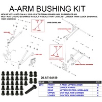 Bronco Complete A-Arm Bearing Kit for Polaris SPORTSMAN 550/850/1000 2014