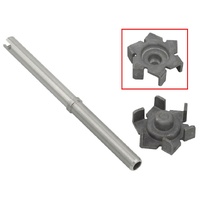 Water Pump Shaft/Impeller for Honda TRX420 Fourtrax Rancher FM/FE 2007-2013