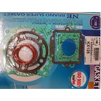 NE Top End Gasket Kit for Kawasaki KX125 1998-2000 9PCS/SET 