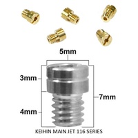 Pro X Keihin Main Jet for Suzuki DRZ110 2003-2005 Size 98 (5 Pack)