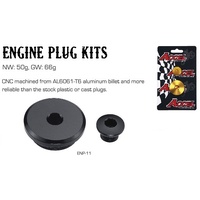 Accel Black Engine Plug Kit for Suzuki DR250 1985-1995