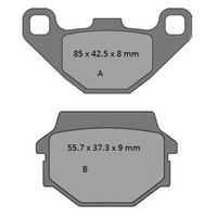Pro X Front Brake Pads for Kawasaki KDX200 1989-1992
