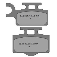 Pro X Front Brake Pads for Kawasaki KX65 2000-2026 63.37.107202