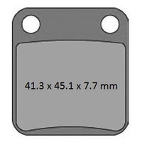 Pro X Front Brake Pads for Honda ATC250 R 1981-1982 63.37.202002